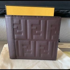 Fendi folio FF wallet